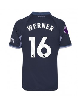 Billige Tottenham Hotspur Timo Werner #16 Bortedrakt 2023-24 Kortermet